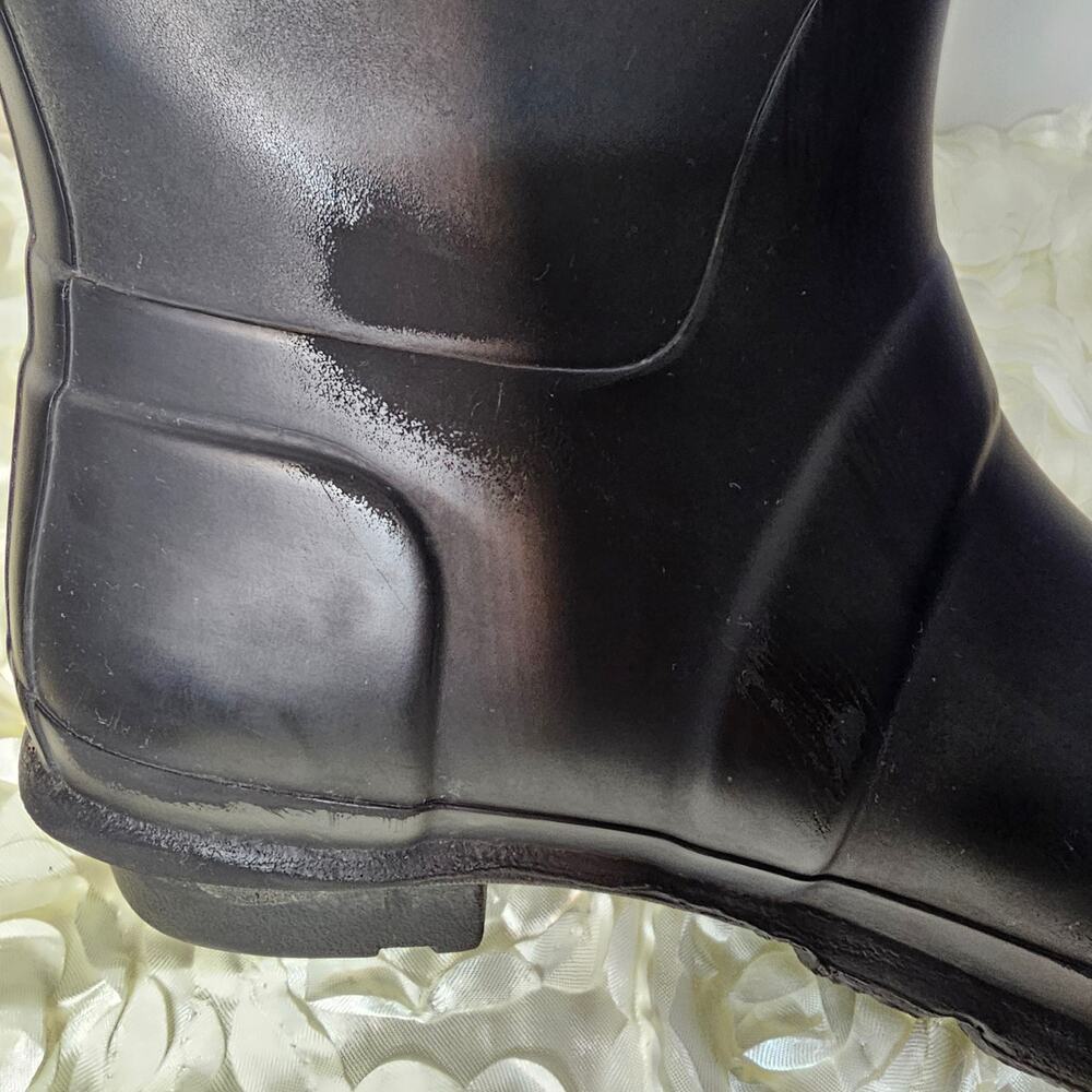 Hunter Original Tall Women's Rain Boots Black W9 - Picture 6 of 9